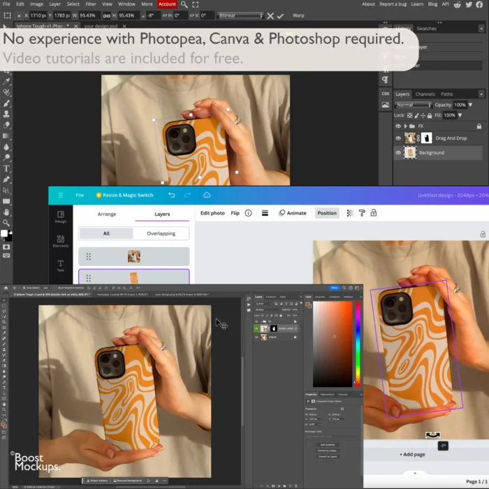photoshop canva photopea use