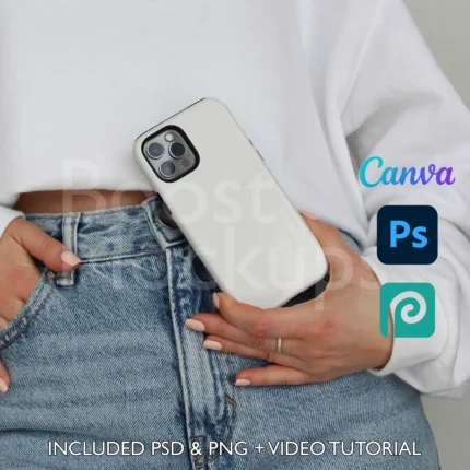 iPhone tough mockup