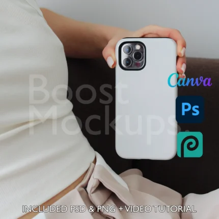 iPhone tough mockup