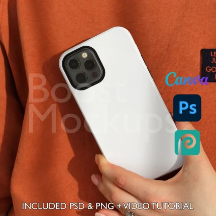 iPhone tough mockup