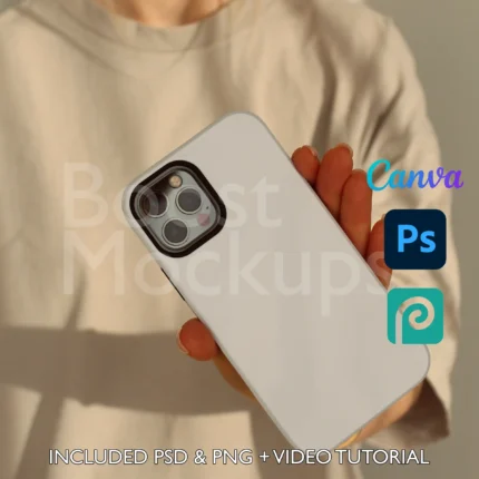 iPhone tough mockup