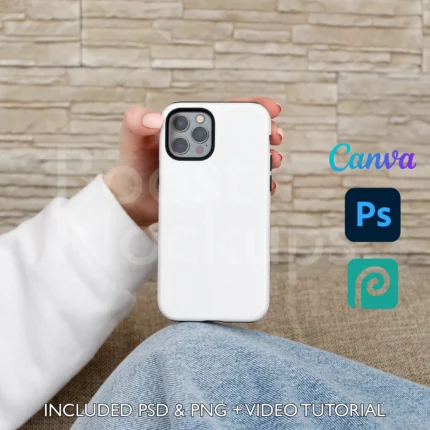 iPhone tough mockup