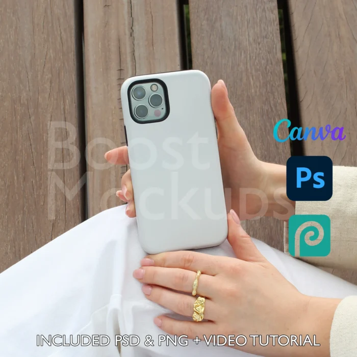 iphone v28 iPhone tough mockup