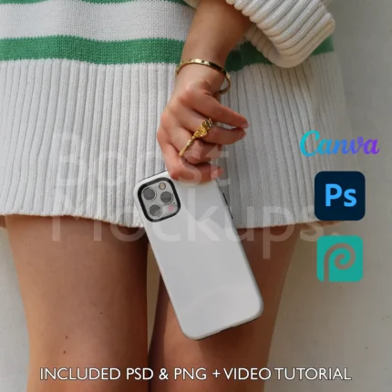 iPhone tough mockup