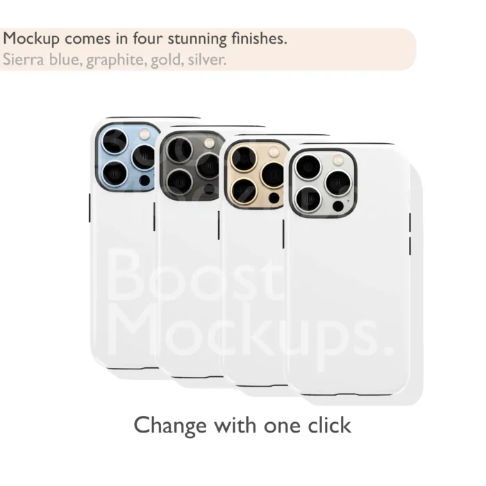 iPhone Video Tough Case Mockup – PSD – Smart Object, Drag & Drop Template - Image 2