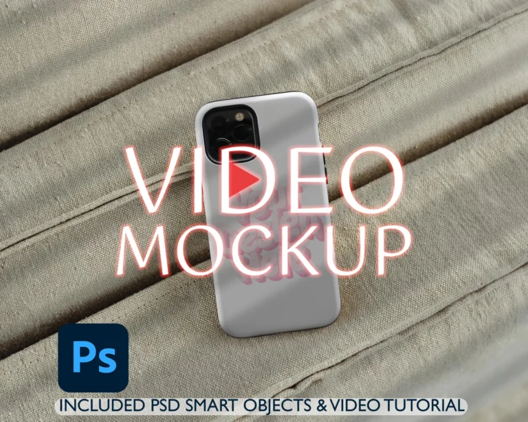 iPhone tough video mockup