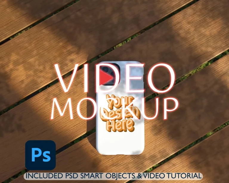 iPhone tough video mockup