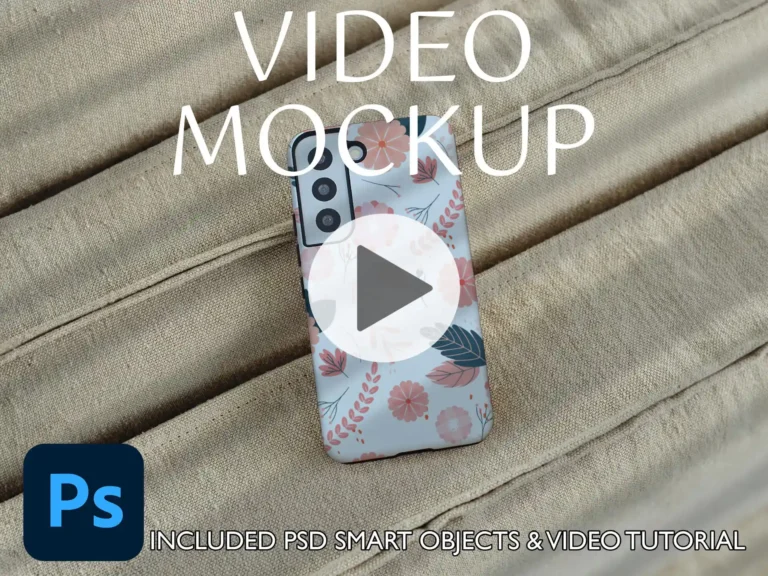 Samsung tough video mockup