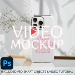iPhone tough video mockup
