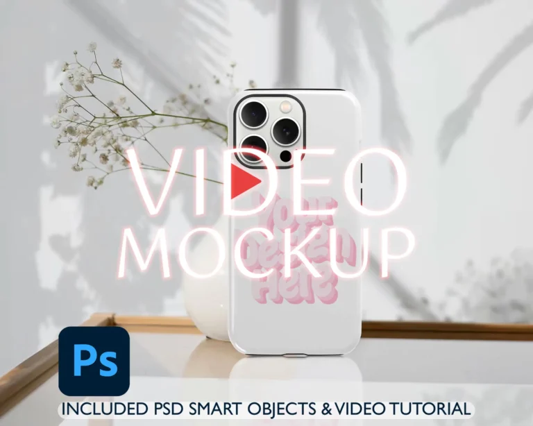 iPhone tough video mockup