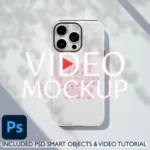 iPhone tough video mockup