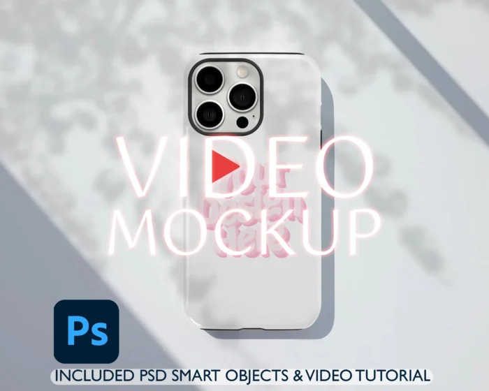 iPhone tough video mockup