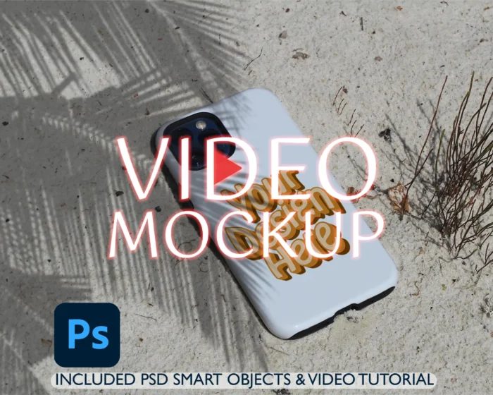iPhone tough video mockup