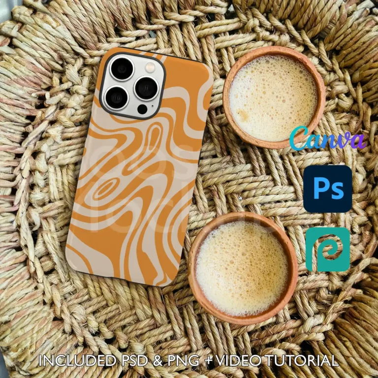 iPhone Tough mockup case