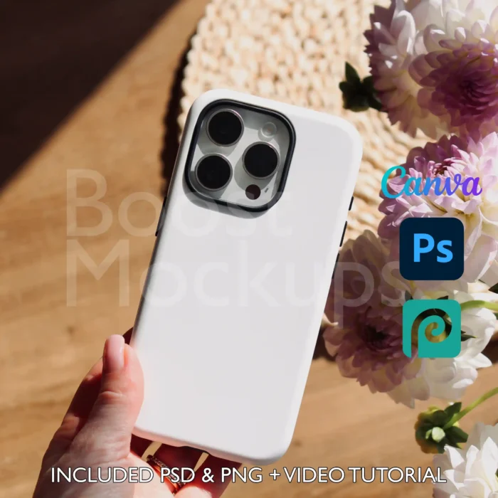 iphone Tough mockup case