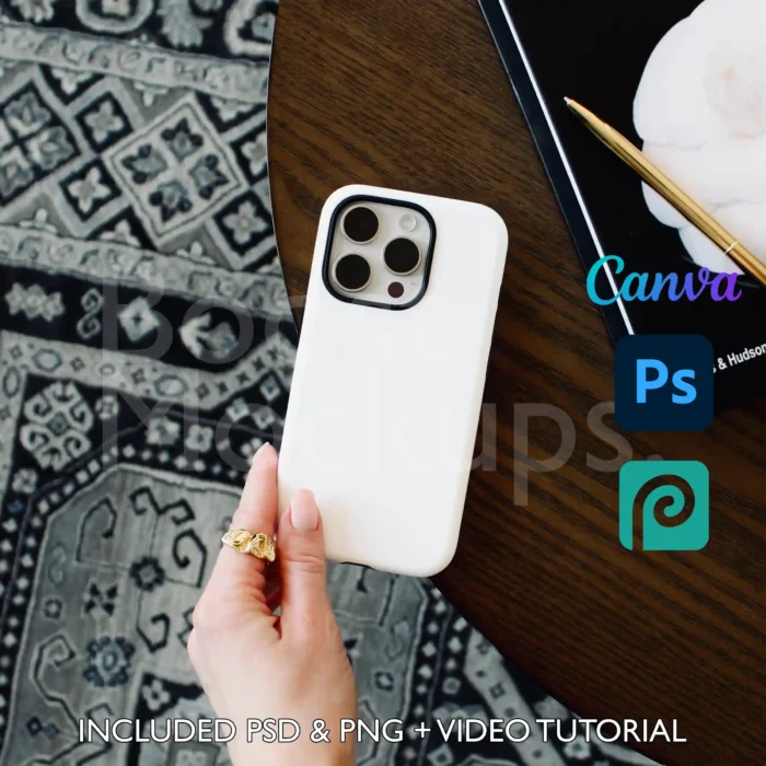 iphone Tough mockup case