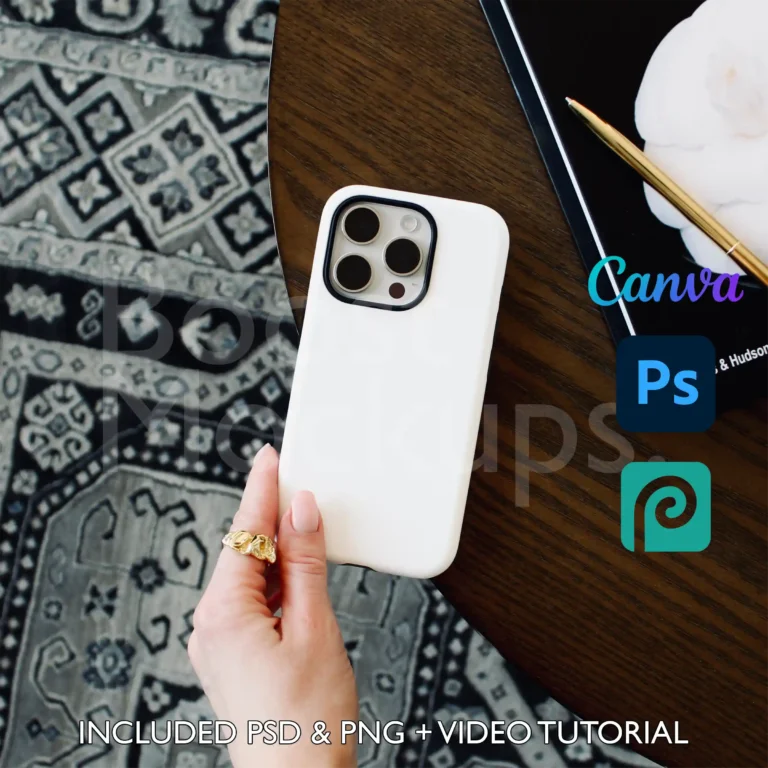 iphone Tough mockup case