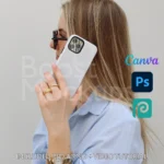 iPhone Tough mockup case