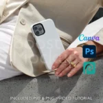 iPhone Tough mockup case