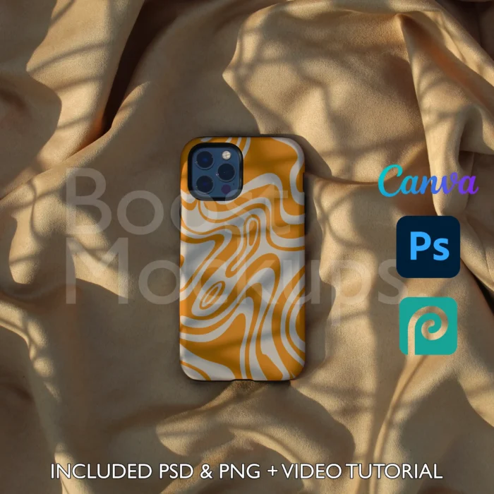 iPhone Tough mockup case