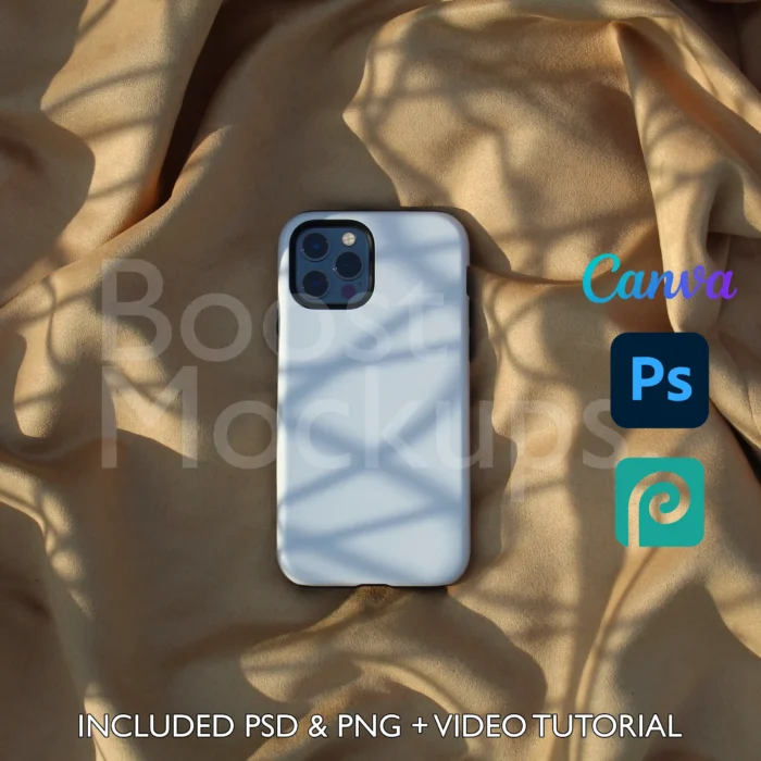 iPhone Tough mockup case