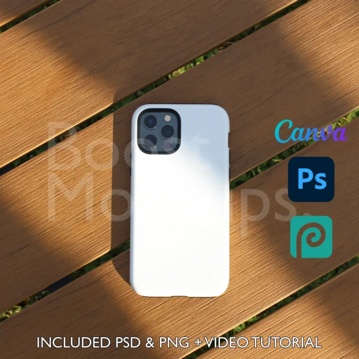 iPhone Tough mockup case