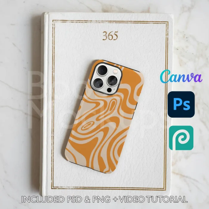 iPhone Tough mockup case