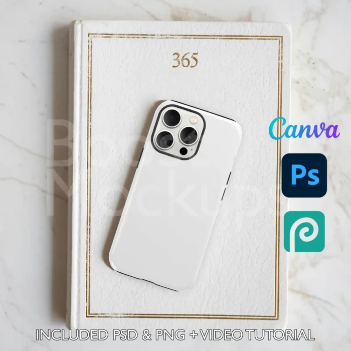 iPhone Tough mockup case