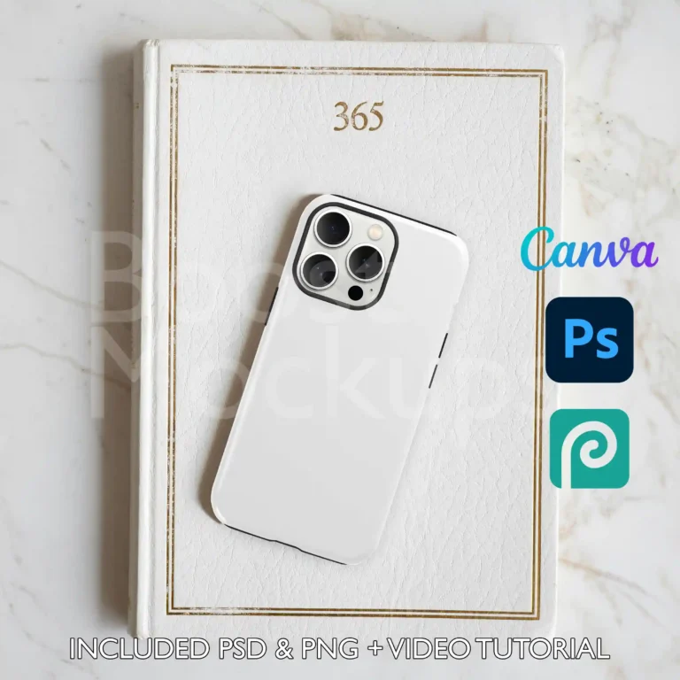 iPhone Tough mockup case