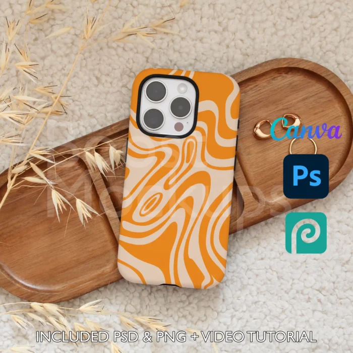 iPhone Tough mockup case