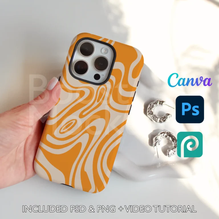 iPhone Tough mockup case