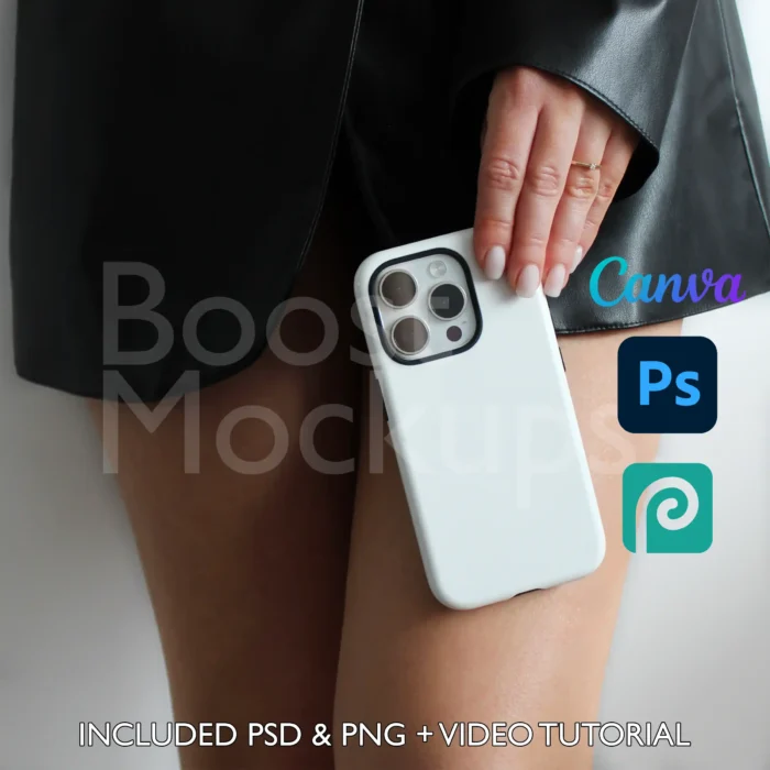 iPhone Tough mockup case