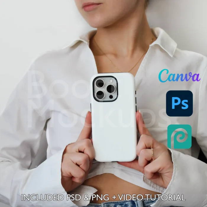 iPhone Tough mockup case