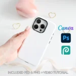 iPhone Tough mockup case