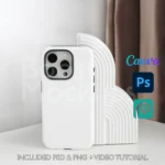 iPhone Tough mockup case
