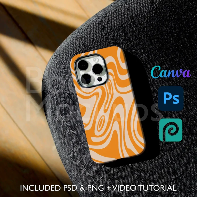 iphone Tough mockup case