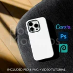 iphone Tough mockup case