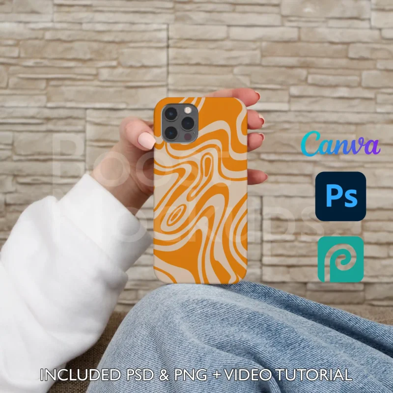 iphone snap mockup case