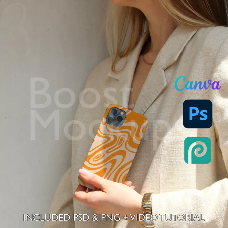 iphone snap mockup case