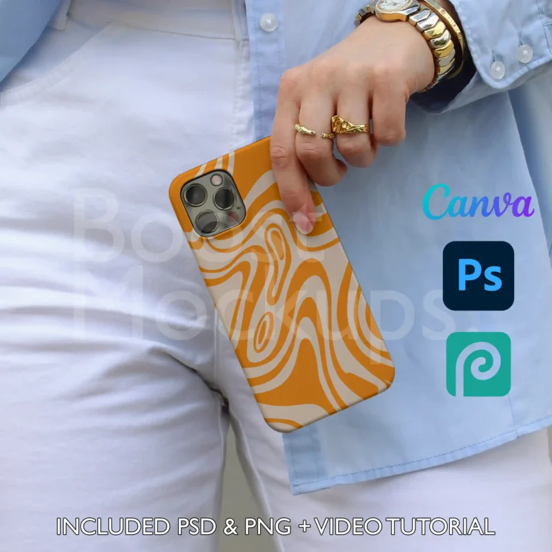 iphone snap mockup case