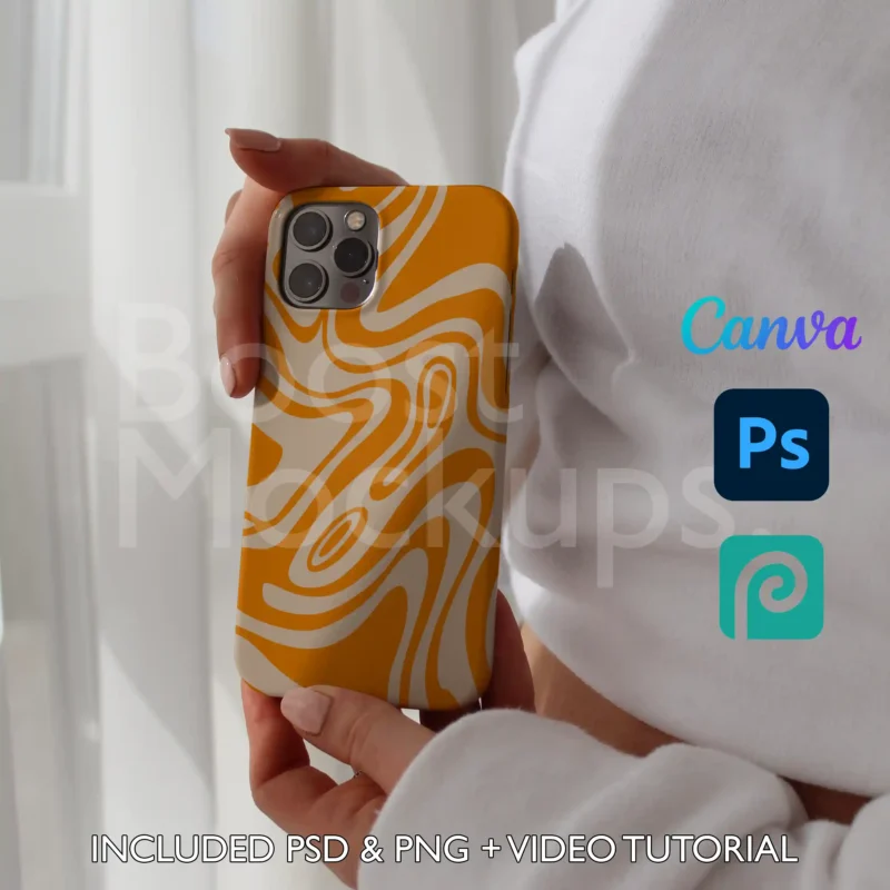 iphone snap mockup case